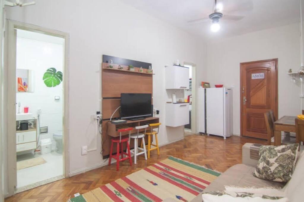 Apartamento Charmoso Na Praia De Copacabana Rio de Janeiro Exterior foto